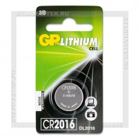 Батарейка CR2016 3V GP Blister/1