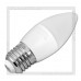 Светодиодная лампа E27 C37 8.5W 4000K, SmartBuy LED 220V
