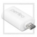 Переходник (адаптер) OTG USB (Af) - micro USB (Bm), Perfeo 002, белый