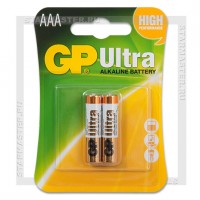 Батарейка AAA Alkaline GP LR03/2 Blister Ultra