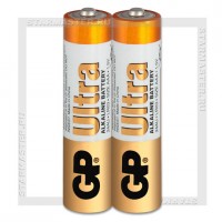 Батарейка AAA Alkaline GP LR03/2 Shrink Ultra
