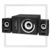 Акустическая система 2.1 DEFENDER V10, 11Вт, FM/MP3, 220V, МДФ, черный