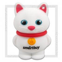 Накопитель USB Flash 16Gb SmartBuy Catty (котенок) (USB 2.0) White