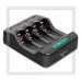 Зарядное устройство USB 5V для аккумуляторов Videx VCH-N400 (1-4 AAA/AA)