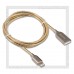 Кабель для Apple 8-pin Lightning -- USB, WIIIX Zinc 1м, оплетка металл, 2A