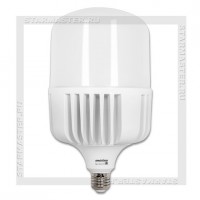 Светодиодная лампа E27 HP 100W 6500K, SmartBuy LED 220V+переходник E40