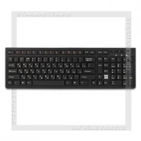 Клавиатура беспроводная DEFENDER «UltraMate SM-535» Black, мультимедийная