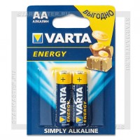 Батарейка AA Alkaline VARTA Energy LR6/2 Blister