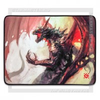 Коврик для мыши DEFENDER Dragon Rage M 360x270x3 мм, ткань+резина игровой