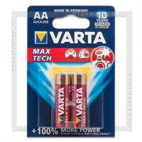 Батарейка AA Alkaline VARTA LONGLIFE Max Power (MAX TECH) LR6/2 Blister