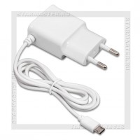 Зарядное устройство 220V -> microUSB 1A SmartBuy ONE, 1м, белый