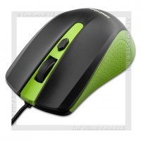 Мышь проводная SmartBuy 352 Black/Green, USB