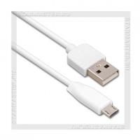 Кабель USB 2.0 -- micro USB, 1м, HOCO  X1, белый