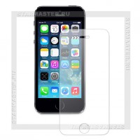 Защитное стекло Smartbuy для Apple iPhone 5/5C/5S/SE, 2.5D, 0.33мм (F0001)