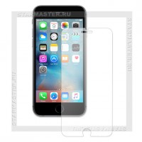 Защитное стекло Smartbuy для Apple iPhone 6/6S/7/8, 2.5D, 0.33мм (F0002)