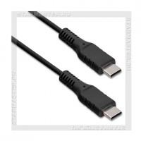 Кабель USB 2.0 Type-C - Type-C, 1м DEFENDER USB99-03H, черный