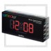 Часы-будильник Perfeo «LUMINOUS» LED, цифры 8х4,5 см, белый/синий