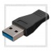 Переходник (адаптер) USB 3.0 (m) - USB Type-C (f), Perfeo