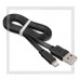 Кабель для Apple 8-pin Lightning -- USB, HOCO   X5, 1м, плоский, черный