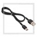 Кабель USB 2.0 - USB Type-C, 1м HOCO X20, черный, 2.4A