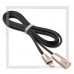 Кабель для Apple 8-pin Lightning -- USB, HOCO X4 Zinc 1.2м, плоский, черный