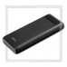 Аккумулятор портативный HOCO 20000 mAh B20A Mige, 2*USB, LED, LСD, черный