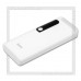 Аккумулятор портативный HOCO 15000 mAh B27, 2*USB, LED, LСD, белый