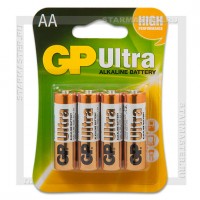 Батарейка AA Alkaline GP LR6/4 Blister Ultra