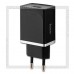 Зарядное устройство 220V -> USB Quick Charge 3.0 3A HOCO C42A, черный