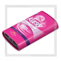 Аккумулятор портативный REMAX 10000 mAh Kasy RPP-64 2*USB, Pink