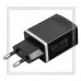 Зарядное устройство 220V -> USBx2, 2.4A HOCO C43A, 12W, черный