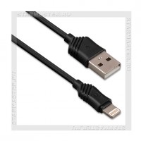 Кабель для Apple 8-pin Lightning -- USB, HOCO X6 Khaki, 1м, черный