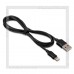 Кабель для Apple 8-pin Lightning -- USB, HOCO X6 Khaki, 1м, черный