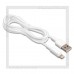 Кабель для Apple 8-pin Lightning -- USB, HOCO X25, 1м, белый, 2A