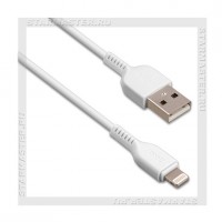 Кабель для Apple 8-pin Lightning -- USB, HOCO X13, 1м, белый, 2.4A