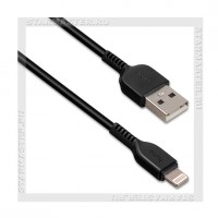 Кабель для Apple 8-pin Lightning -- USB, HOCO X13, 1м, черный, 2.4A