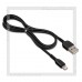 Кабель для Apple 8-pin Lightning -- USB, HOCO X13, 1м, черный, 2.4A