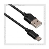 Кабель USB 2.0 -- micro USB, 1м, HOCO X6 Khaki, черный