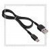 Кабель USB 2.0 -- micro USB, 1м, HOCO X13, Black, 2.4A