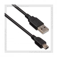 Кабель USB 2.0 -- mini USB, 1м (5P) A-B, VS