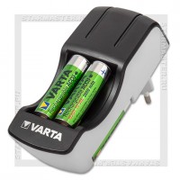 Зарядное устройство 220V для аккумуляторов VARTA Pocket Charger + 4 аккумулятора AA 2600 мАч