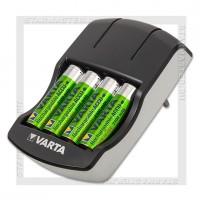 Зарядное устройство 220V для аккумуляторов VARTA Plug Charger + 4 аккумулятора AA 2100 мАч