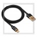 Кабель для Apple 8-pin Lightning -- USB, HOCO U45, 1м, силикон -50С +50С, Black