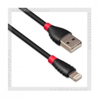 Кабель для Apple 8-pin Lightning -- USB, HOCO X27 1.2м, черный, 2.4A
