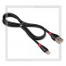 Кабель для Apple 8-pin Lightning -- USB, HOCO X27 1.2м, черный, 2.4A