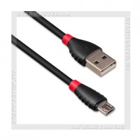 Кабель USB 2.0 -- micro USB, 1.2м, HOCO X27, черный, 2.4A