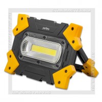 Прожектор-фонарь Perfeo WORK LIGHT 1 COB LED 10W, 4xAA, 3 режима, желтый