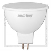 Светодиодная лампа GU5.3 9.5W 3000K, SmartBuy LED MR16, 220V