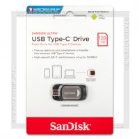 Накопитель USB Type-C 3.1 Flash 128Gb SanDisk CZ450 Ultra