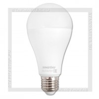 Светодиодная лампа E27 A65 20W 4000K, SmartBuy LED 220V